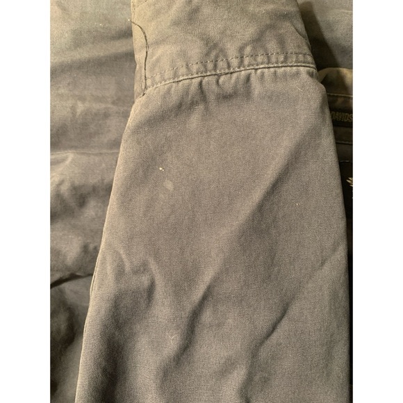 Harley Davidson Cotton Jacket Navy Men’s XL - Picture 5 of 9